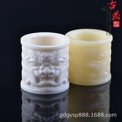 牦牛骨扳指 傳統雕刻工藝與文化傳承的結晶